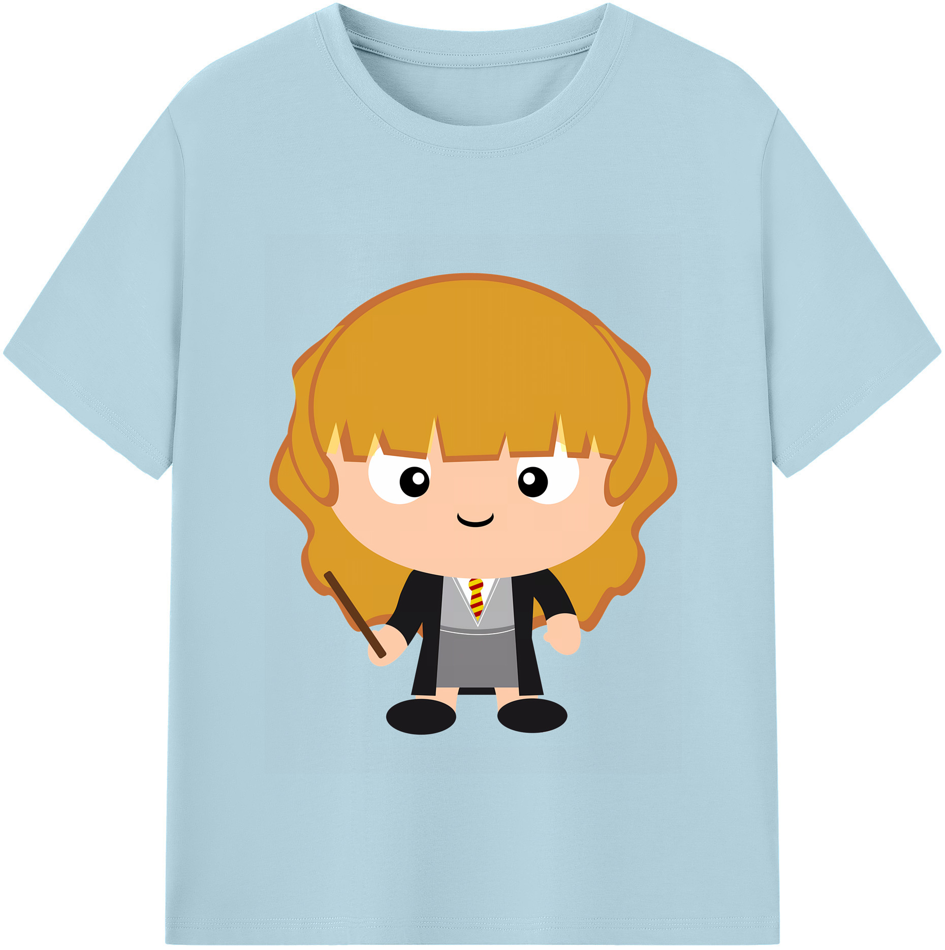 （画像用） Harry Potter ハリー・ポッターシリーズ 綿100％半袖Tシャツ（フロントプリント）